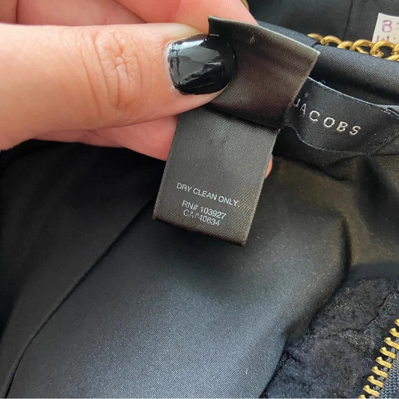 Marc by Marc Jacobs Floral Lace Crochet Bomber Jacket - Picture 5 of 6